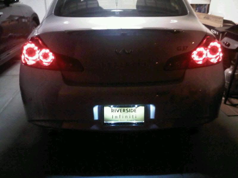 License place/Interior LED lights replacements for '10 G37 Sedan